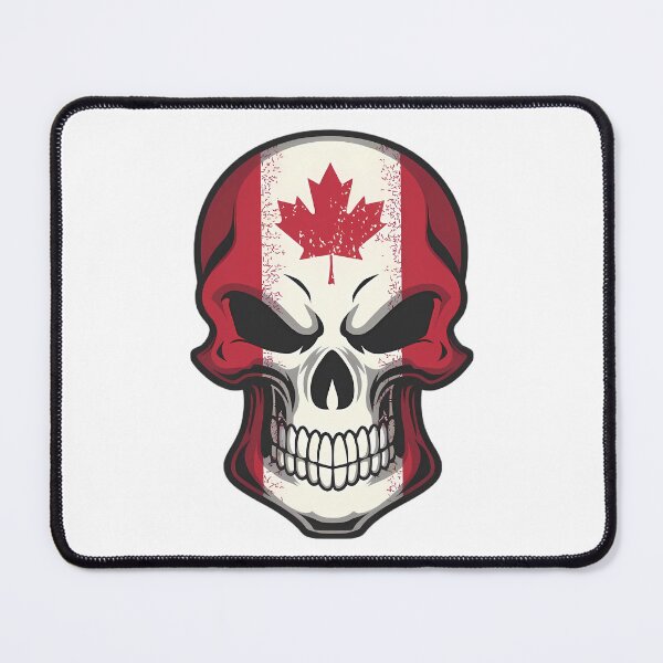 Item preview, Canada Skull Flag designed and sold by BugiDesignArt.