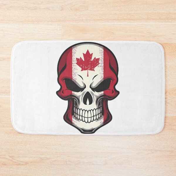Item preview, Canada Skull Flag designed and sold by BugiDesignArt.