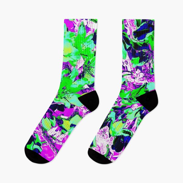 Item preview, Abstract Colorful Flipped Flowers 10 designed and sold by SXW Designs.