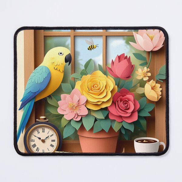 Item preview, Paper cutouts of birds and flowers designed and sold by Tonphiarts.