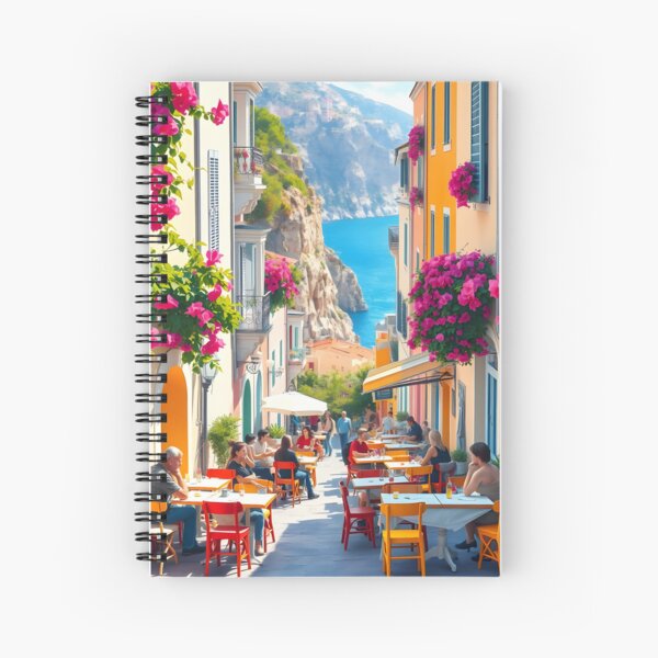 Item preview, Positano, Italie : Summer Street Café designed and sold by LSV-Art.