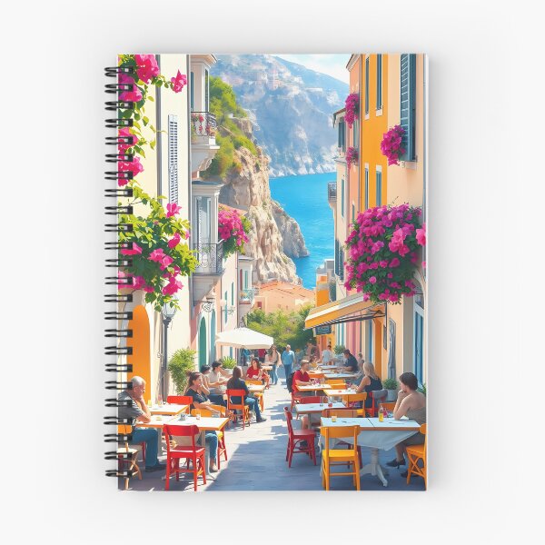 Artikelvorschau, Positano, Italien: Sommerstraßencafé entworfen und verkauft von LSVart.