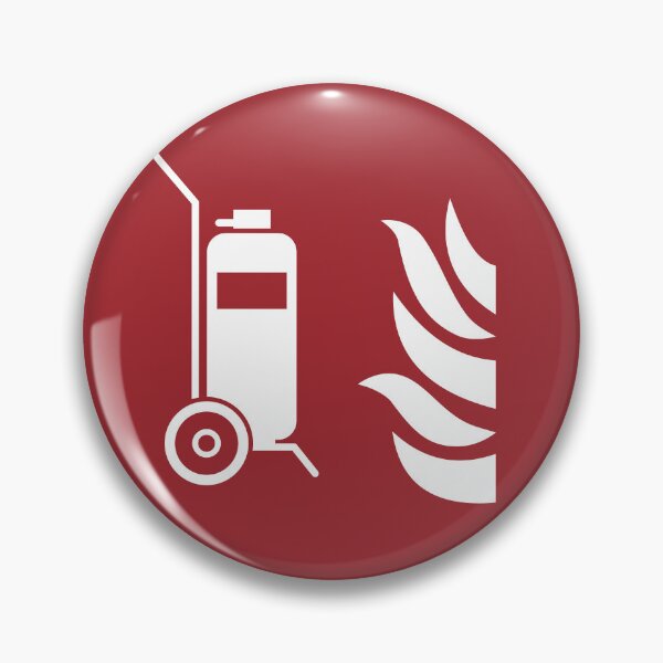 Item preview, Wheeled Fire Extinguisher Safety Sign designed and sold by sifis.