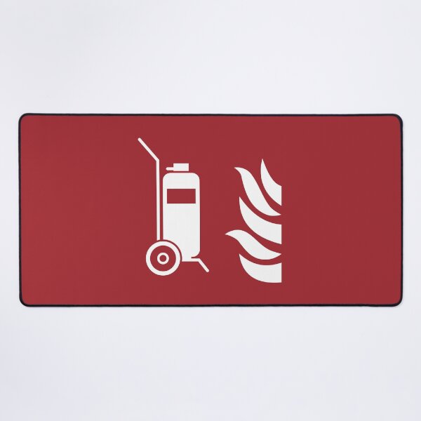 Item preview, Wheeled Fire Extinguisher Safety Sign designed and sold by sifis.
