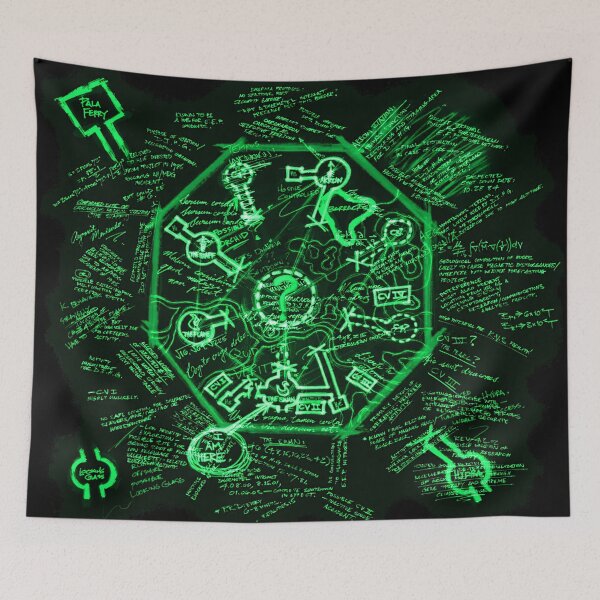 Item preview, Dharma Stations Map (Lost TV Show) designed and sold by widmore.