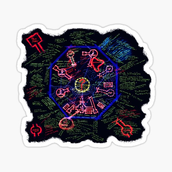Item preview, Dharma Stations Map designed and sold by widmore.