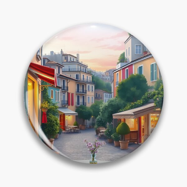 Item preview, Positano Pasticceria: Summer Evening Pastries & Espresso designed and sold by LSVart.