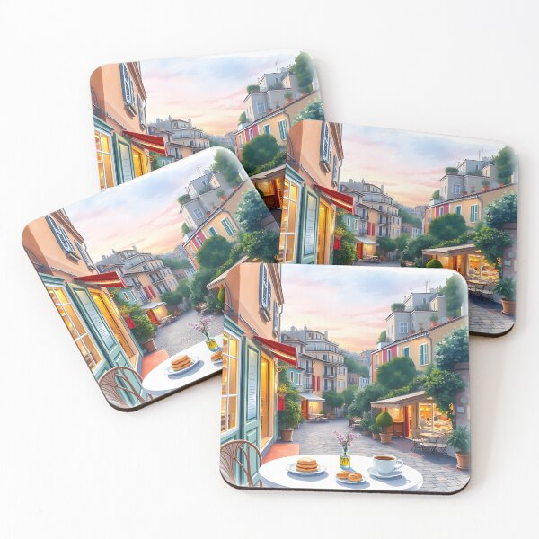 Item preview, Positano Pasticceria: Summer Evening Pastries & Espresso designed and sold by LSVart.
