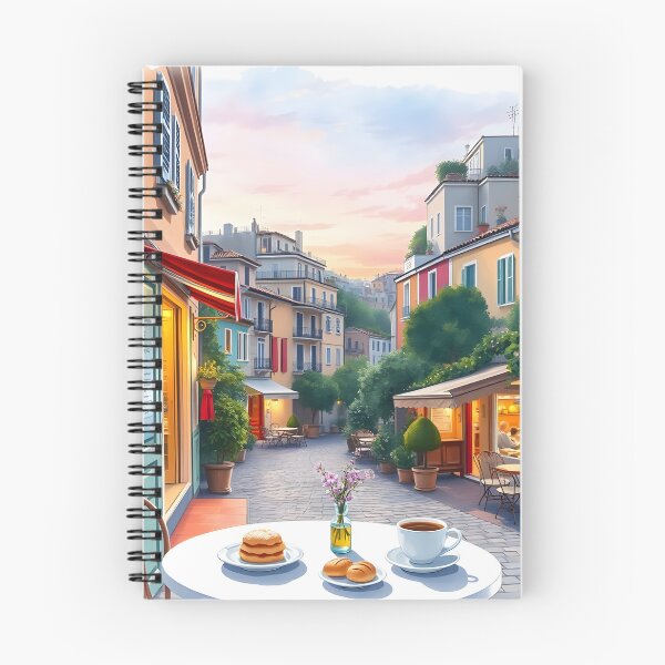 Item preview, Positano Pasticceria: Summer Evening Pastries & Espresso designed and sold by LSVart.