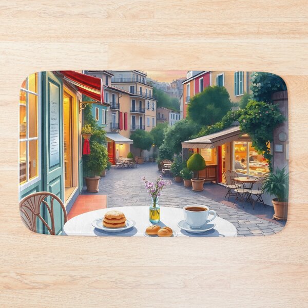 Item preview, Positano Pasticceria: Summer Evening Pastries & Espresso designed and sold by LSVart.