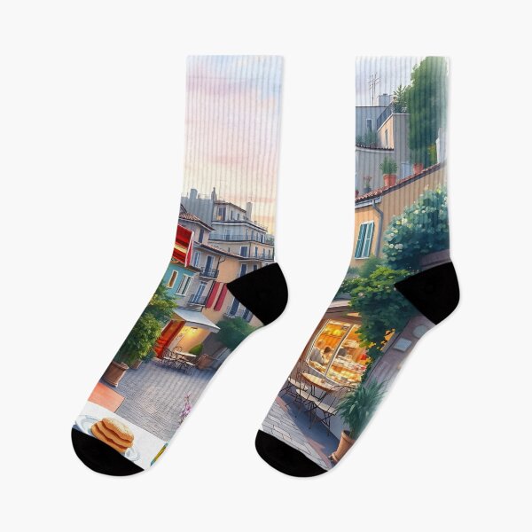Item preview, Positano Pasticceria: Summer Evening Pastries & Espresso designed and sold by LSVart.