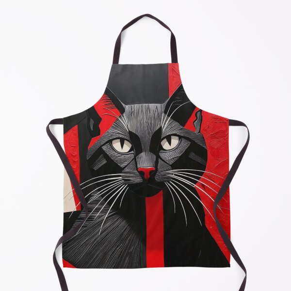 Item preview, Contemporary Feline Artwork designed and sold by PeggyMacStudio.