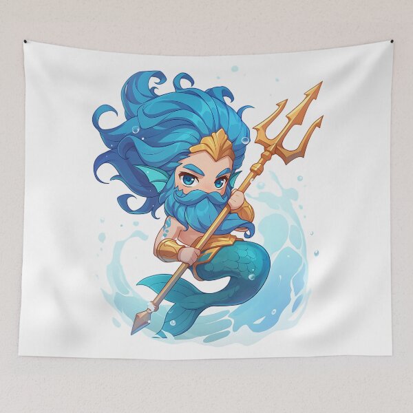 Item preview, Greek Mythology Art: Poseidon designed and sold by bapupa.