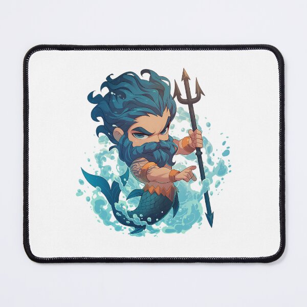 Item preview, Greek Mythology Art: Poseidon God of the Sea designed and sold by bapupa.