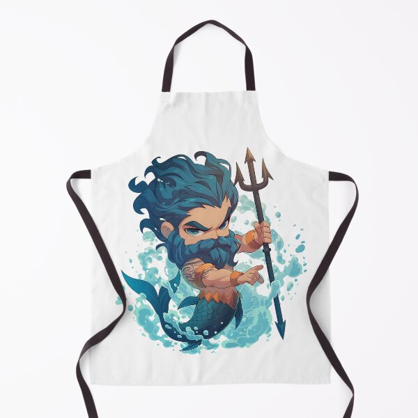 Item preview, Greek Mythology Art: Poseidon God of the Sea designed and sold by bapupa.