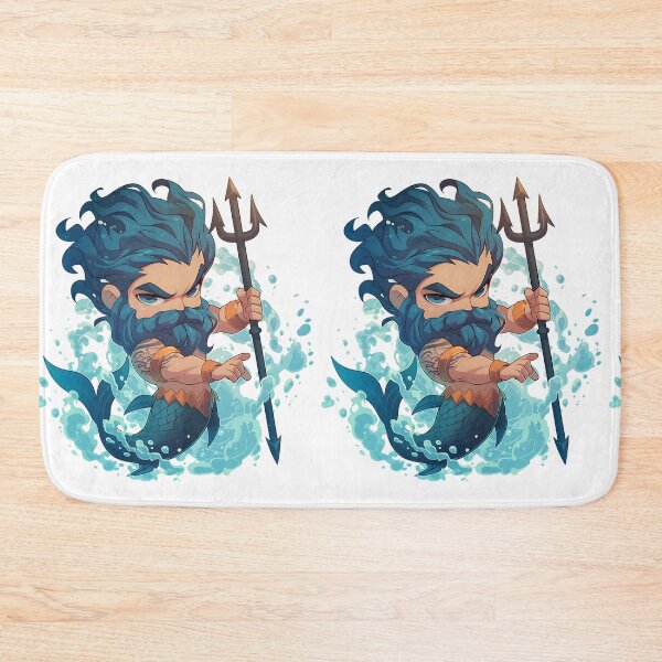Item preview, Greek Mythology Art: Poseidon God of the Sea designed and sold by bapupa.
