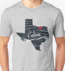 Celina - Texas TX Souvenir - T-Shirts Stickers Apparel Gifts Slim Fit T-Shirt