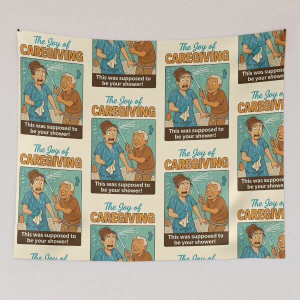 Item preview, The Joy of Caregiving: Shower Showdown designed and sold by Shifts & Giggles.