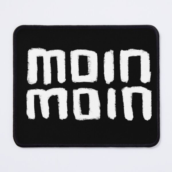 Item preview, Moin Moin, German Language Greeting, German words designed and sold by badlydrawnbabe.
