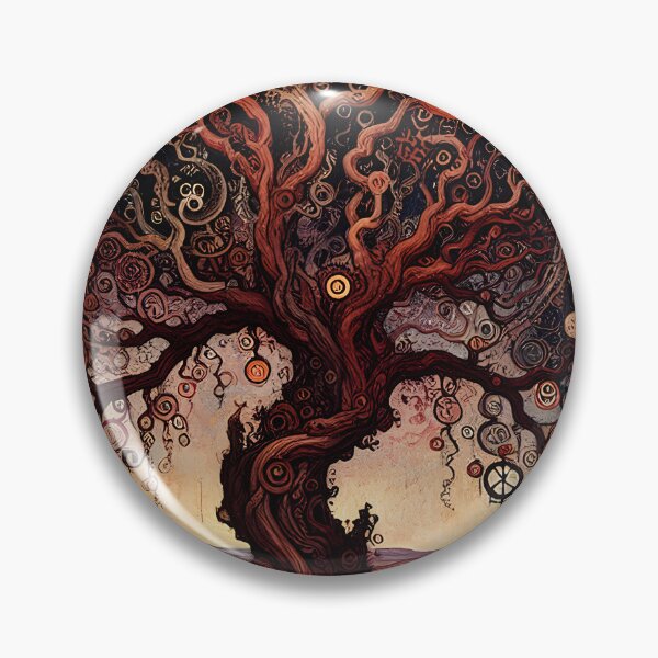 Item preview, The Qliphoth Tree - Esoteric Fantasy Art designed and sold by Stoneflower-Art.
