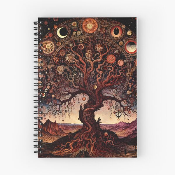 Item preview, The Qliphoth Tree - Esoteric Fantasy Art designed and sold by Stoneflower-Art.