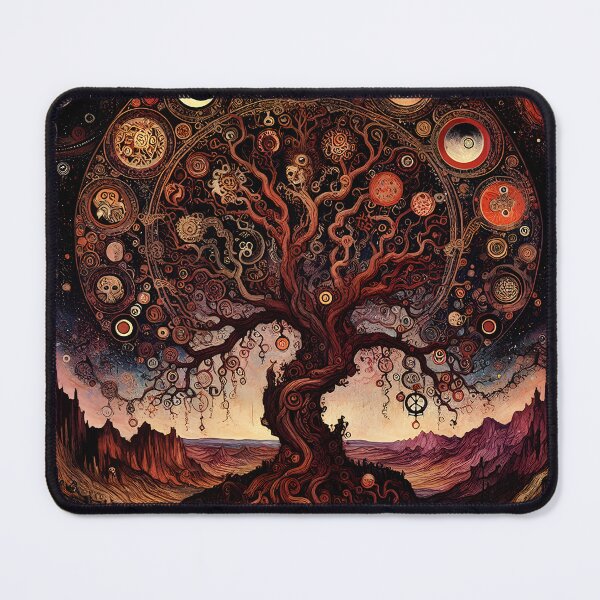 Item preview, The Qliphoth Tree - Esoteric Fantasy Art designed and sold by Stoneflower-Art.