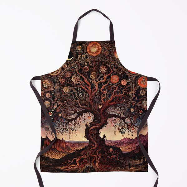 Item preview, The Qliphoth Tree - Esoteric Fantasy Art designed and sold by Stoneflower-Art.