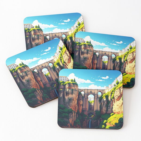 Item preview, Puente Nuevo, Ronda: Stone Majesty Over El Tajo Gorge designed and sold by LSVart.