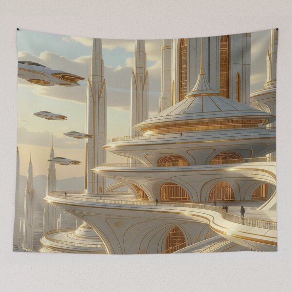 Item preview, Gleaming Future City designed and sold by shakespeare1212.