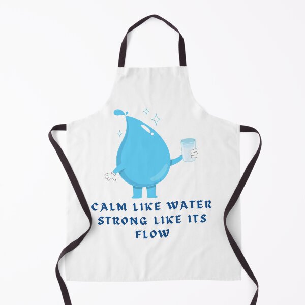 Item preview, Calm Like Water, Strong Like Its Flow designed and sold by AIKNOCKTECK.