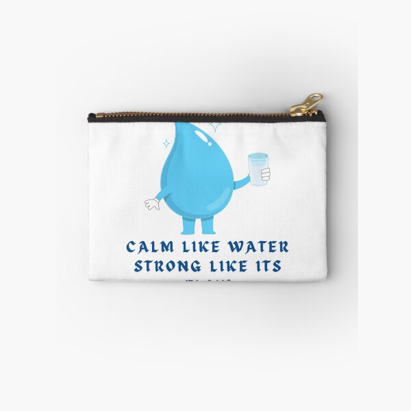 Item preview, Calm Like Water, Strong Like Its Flow designed and sold by AIKNOCKTECK.
