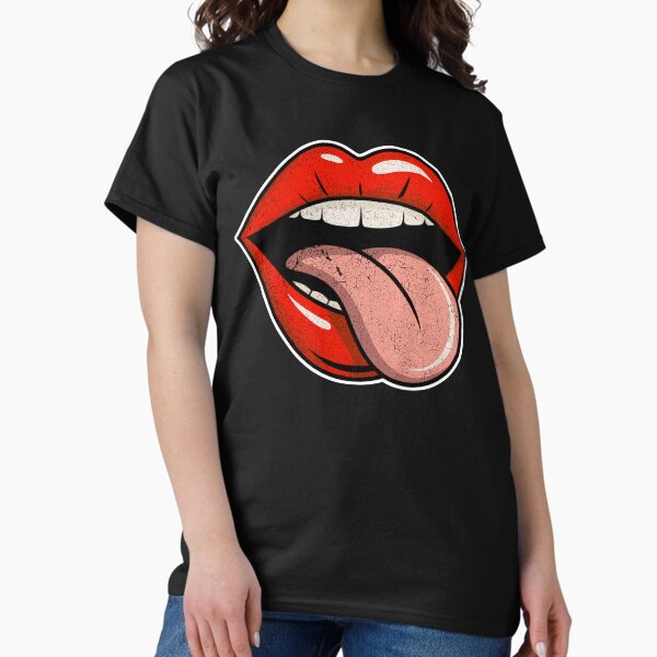 Item preview, Vintage Rock and Roll Lips designed and sold by Angry Swan Designs.