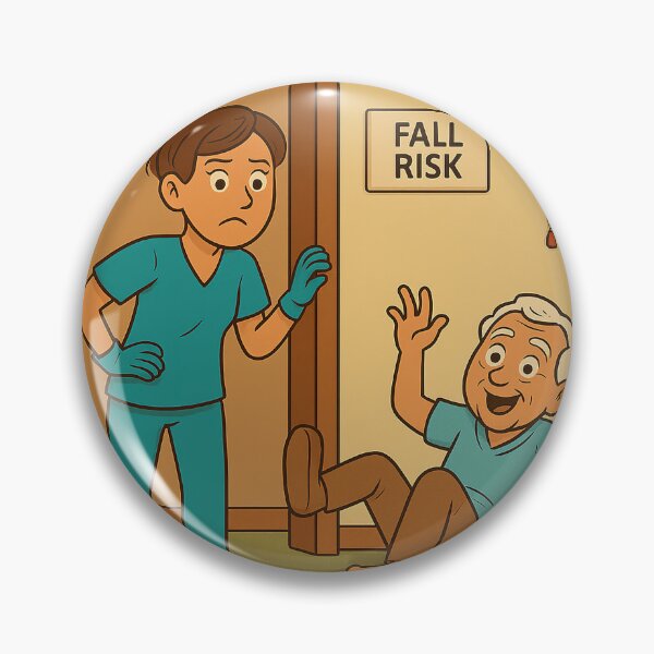 Item preview, The Joy of Caregiving: Fall Risk designed and sold by Shifts & Giggles.