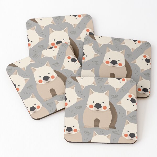 Item preview, Wombat, Australian Wildlife designed and sold by printedsparrow.