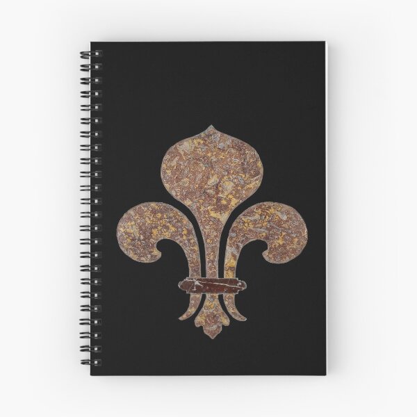 Item preview, Marble marquetry depicting a fleur de lis  designed and sold by PariSeine.