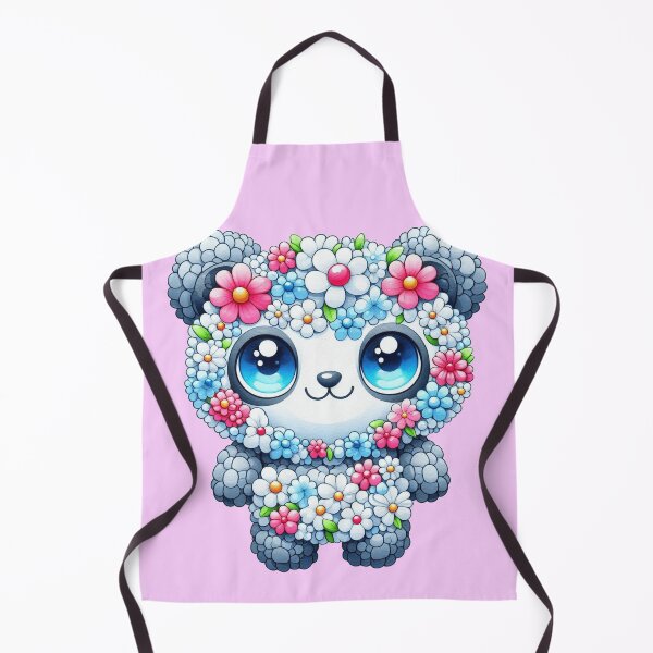 Item preview, Flower Panda 1 designed and sold by PANDALOVEART.