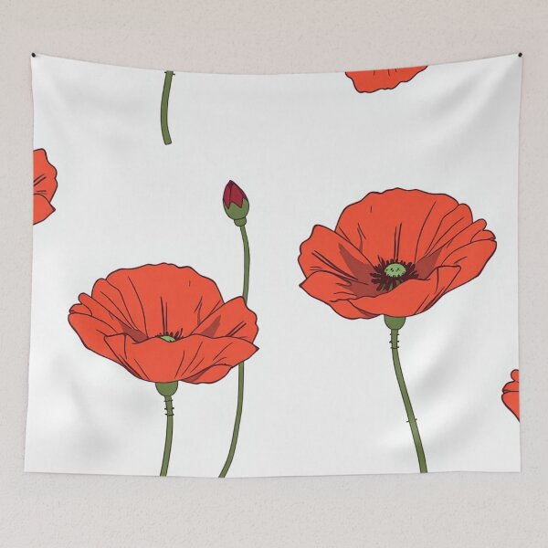 Artikelvorschau, Roter Mohn entworfen und verkauft von LilithsDesires.