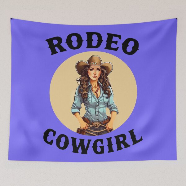 Artikelvorschau, Rodeo-Cowgirl-Design 3 entworfen und verkauft von DigitalandPhoto.