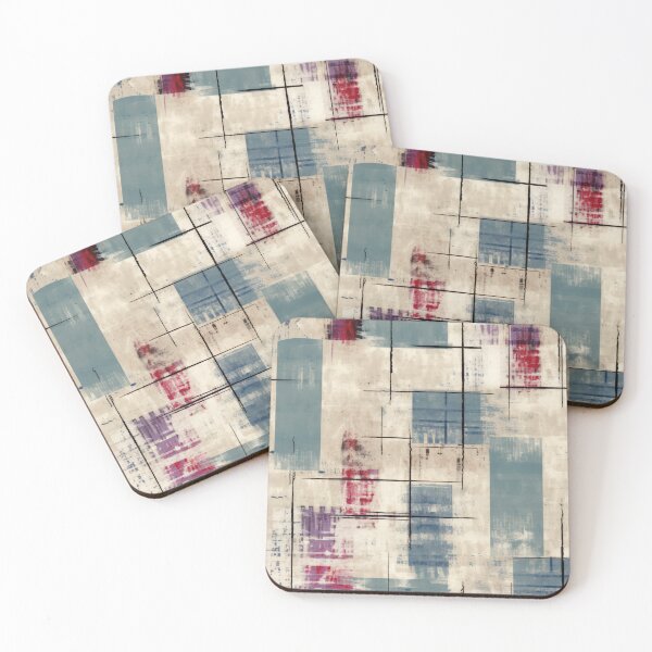 Item preview, Copy of Retro Abstract Geometric Pattern – Mid Century Modern Art designed and sold by SylvieVibes.