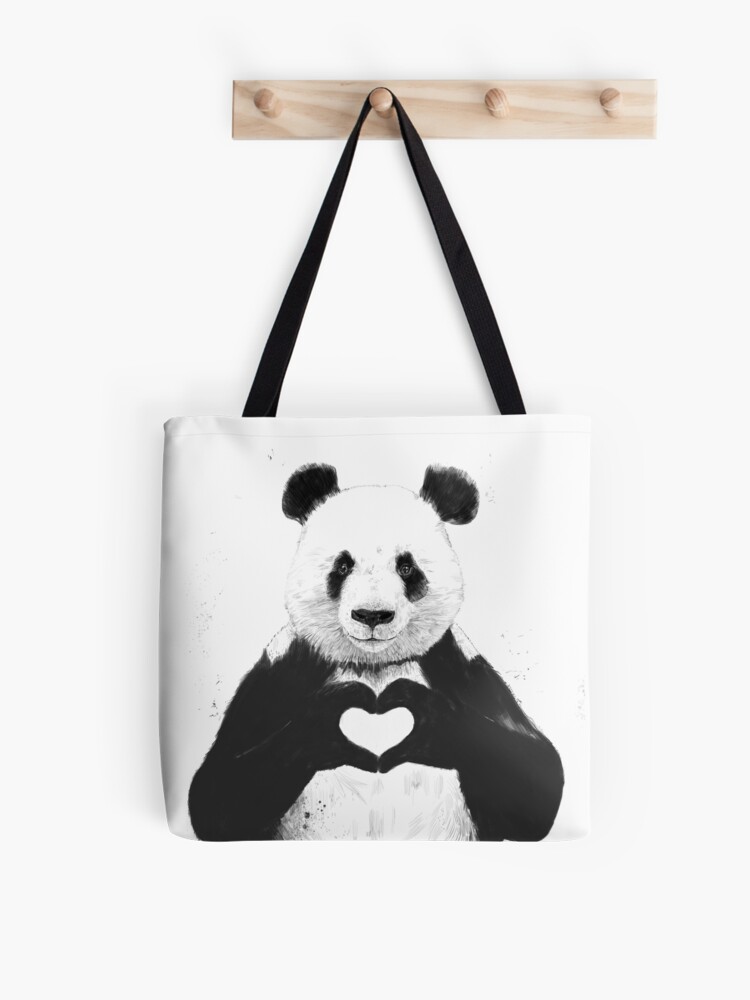 Thumbnail 1 of 2, Tote Bag, All you need is love designed and sold by soltib.
