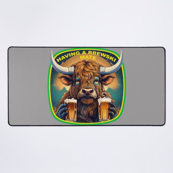 Item preview, Just having a Brewski Mate designed and sold by Grang Art Artistic Designs.