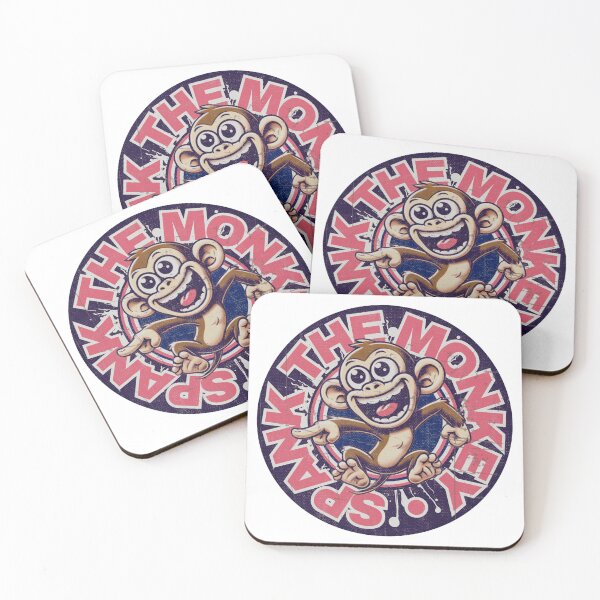 Item preview, Spank the Monkey – Retro Funny Naughty Monkey designed and sold by pUNKnown.