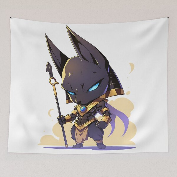 Item preview, Egyptian Mythology Art: Jackal Headed Anubis designed and sold by bapupa.
