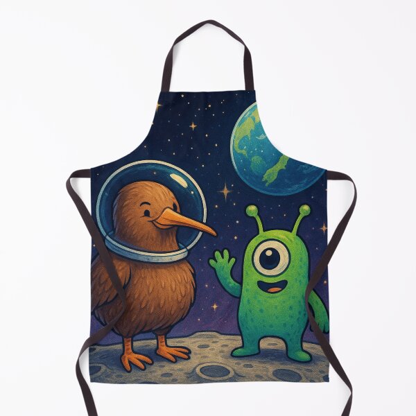 Item preview, Kiwi and Alien: Friends Across the Stars designed and sold by Mjonkey.