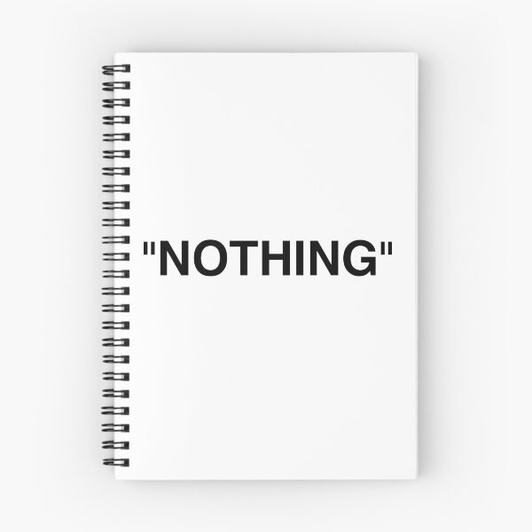 Item preview, Nothing Black designed and sold by NothingMattersLM.