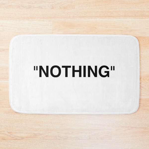 Item preview, Nothing Black designed and sold by NothingMattersLM.