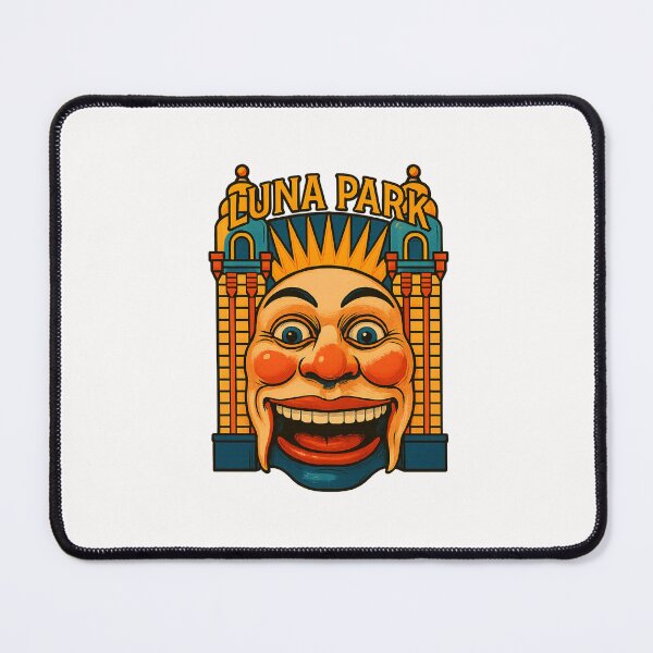 Item preview, Luna Park Face Entrance Sydney Icon designed and sold by Places On Earth.