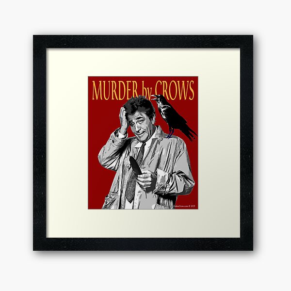 Murder By Crows Framed Art Print
