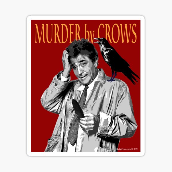 Murder By Crows Sticker