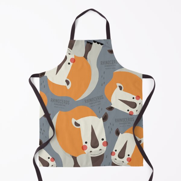Item preview, Rinoceronte, fauna africana designed and sold by printedsparrow.